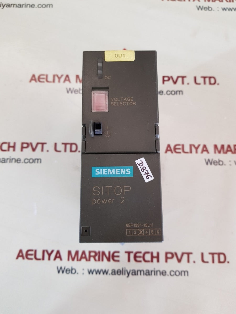 Siemens sitop power 2 6ep1 331-1sl 11 power supply 24v/2a
