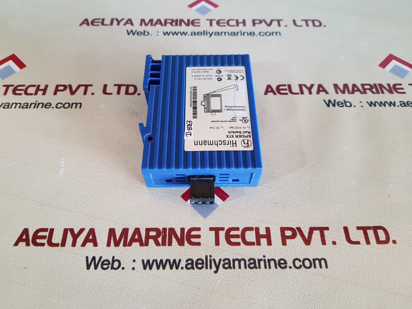 Hirschmann spider 5tx rail switch