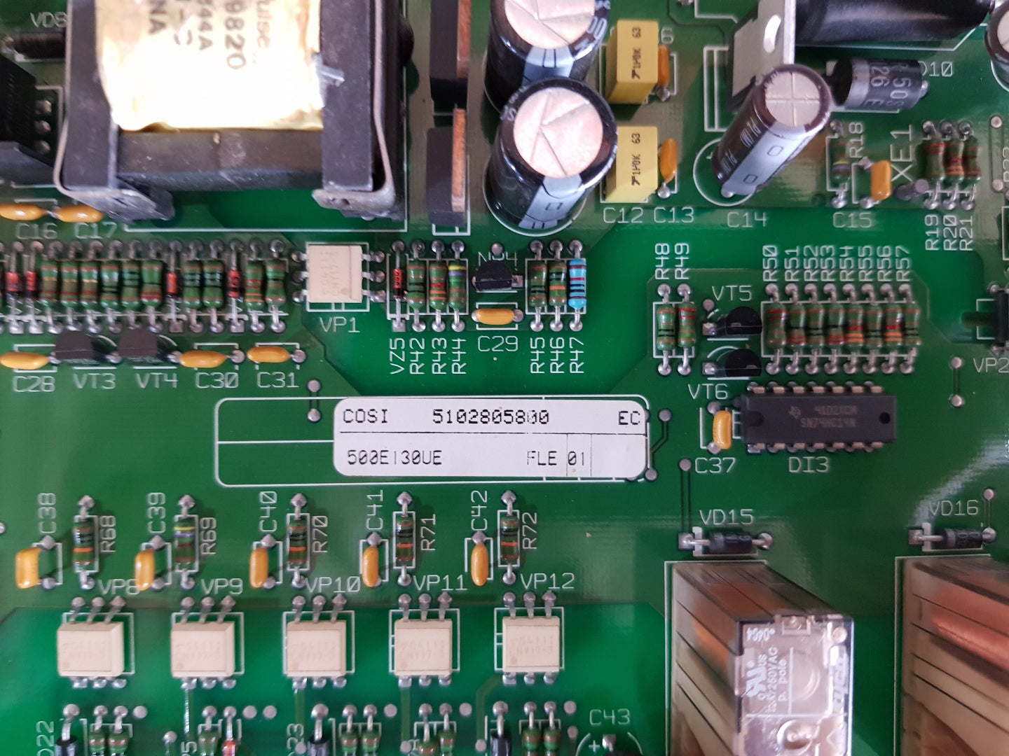 Mge cosi 51028057xd-2ea pcb card