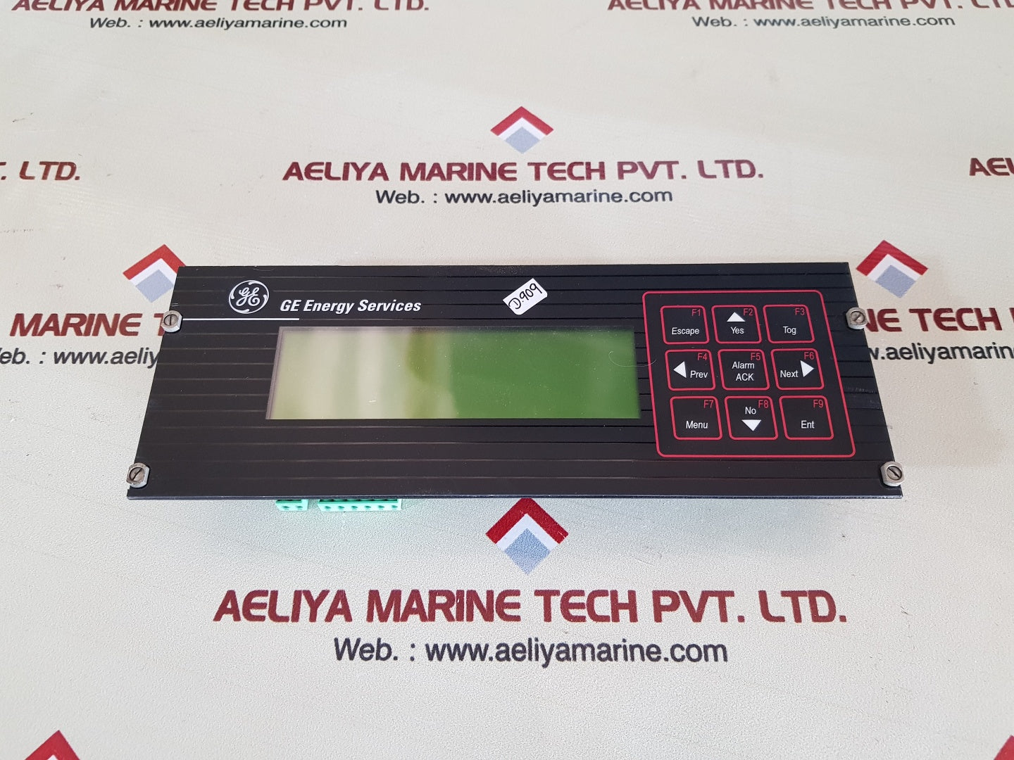 Ge energy wesdac data display panel
