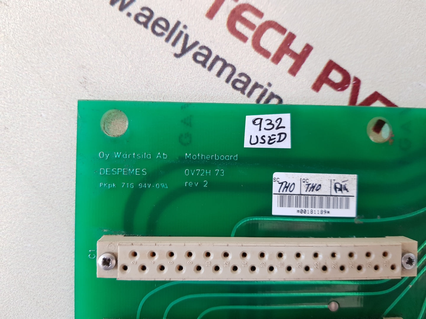 Wartsila ov72h 73 motherboard
