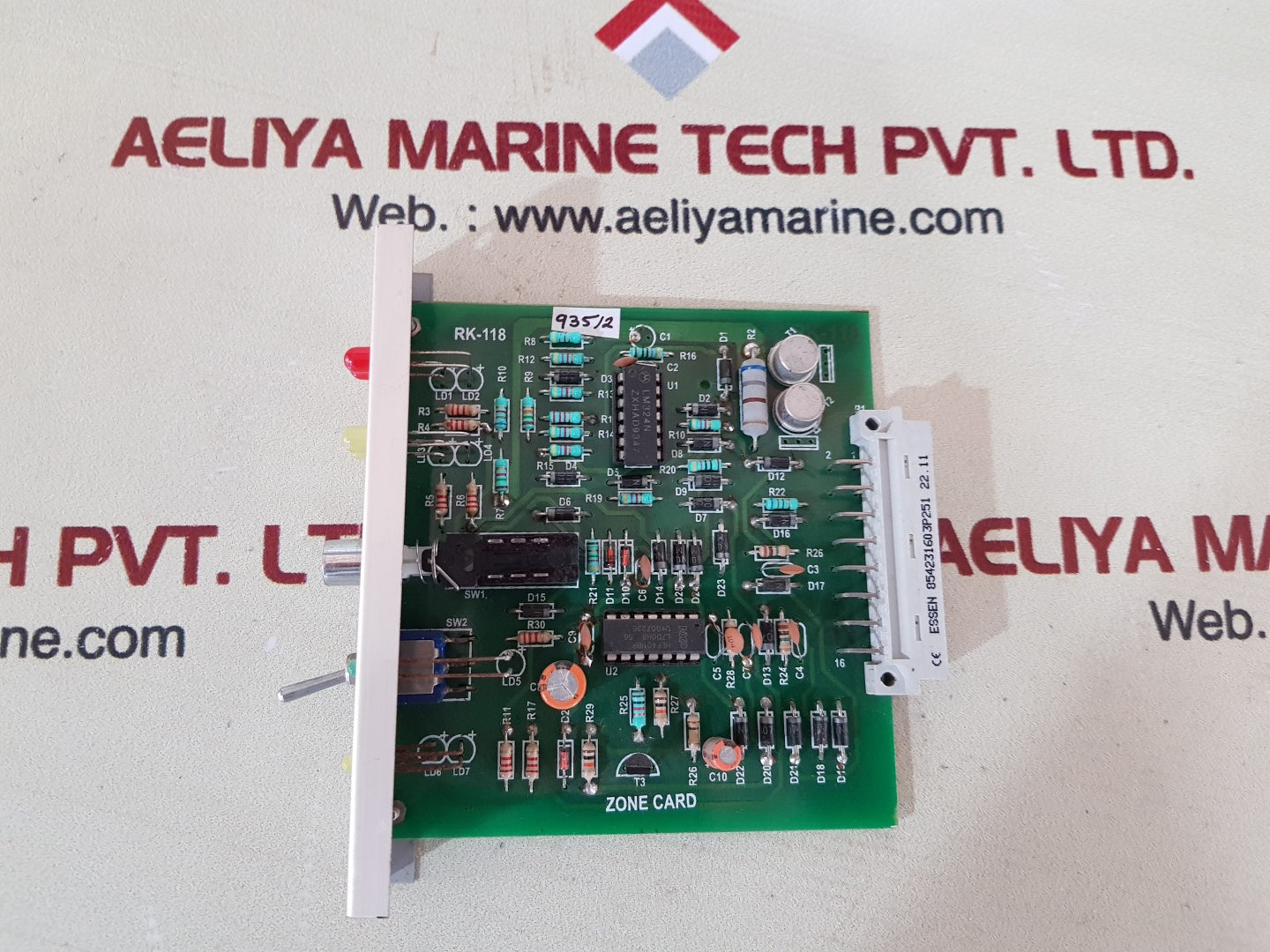 Rk-118 Zone card