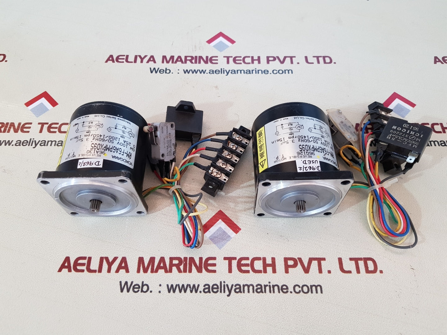 Yokogawa rm-f6a6pmpx095 reversible motor