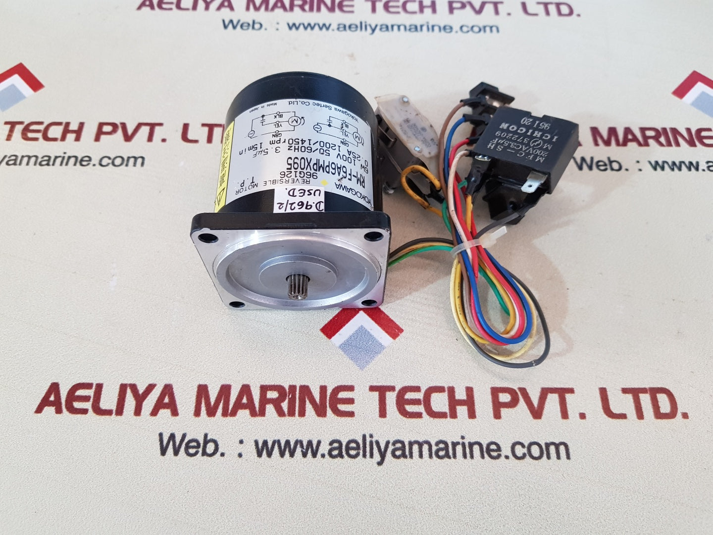 Yokogawa rm-f6a6pmpx095 reversible motor