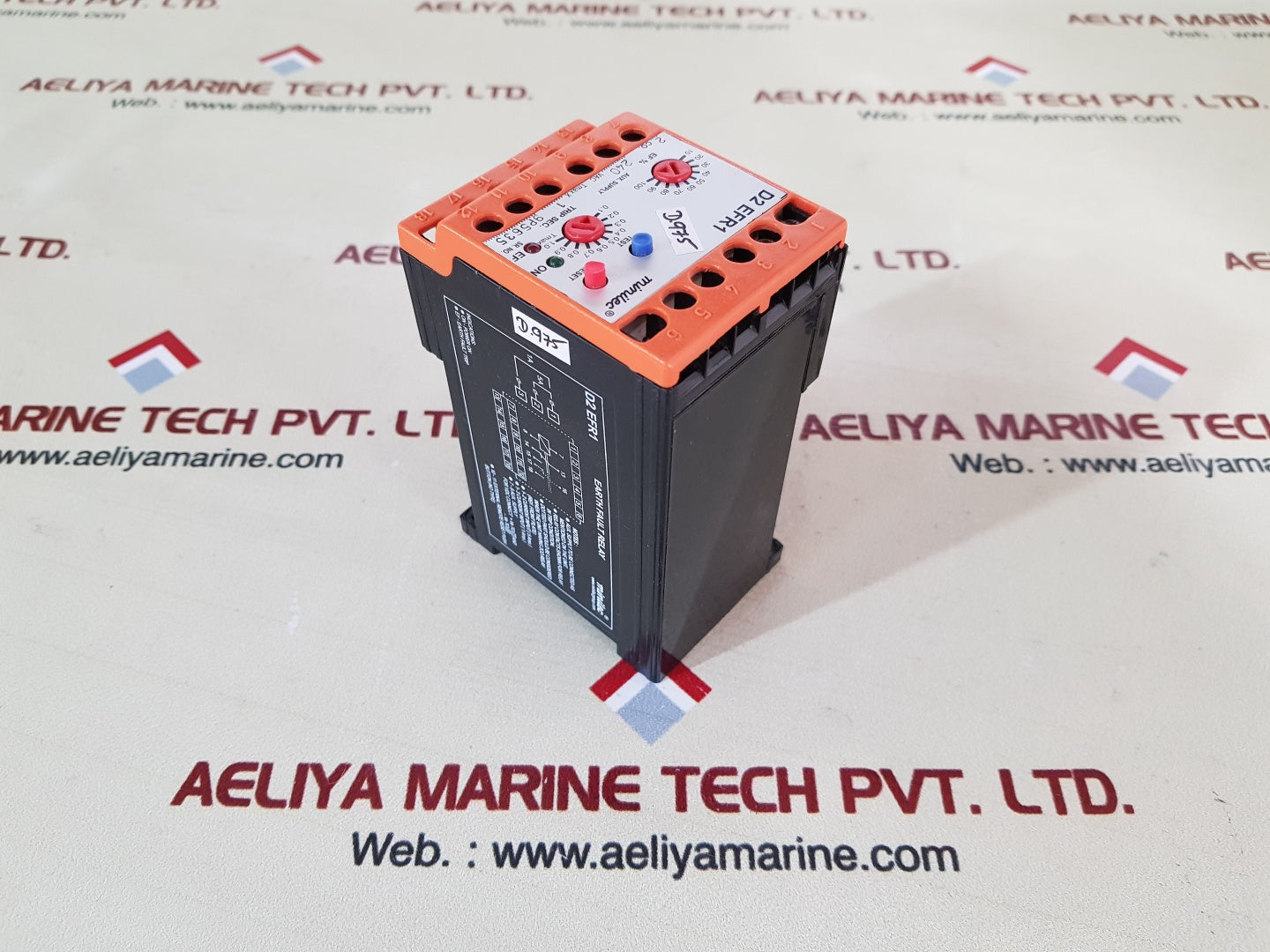 Minilec d2 efr1 earth fault relay