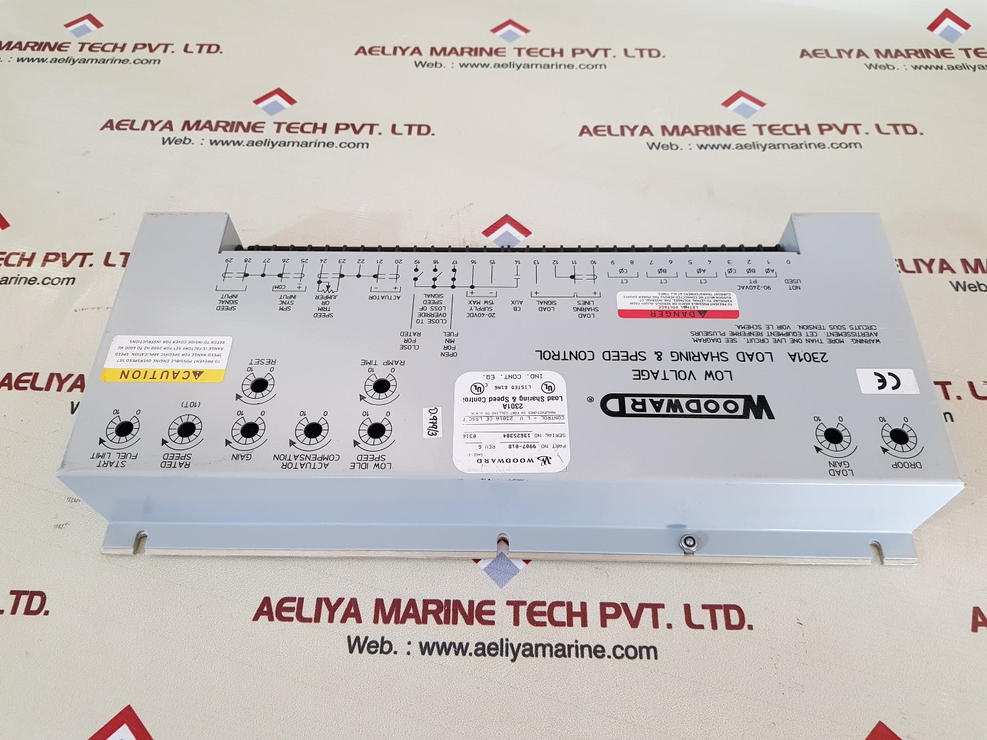 Woodward 9907-018 low voltage 2301a load sharing & speed control rev.G