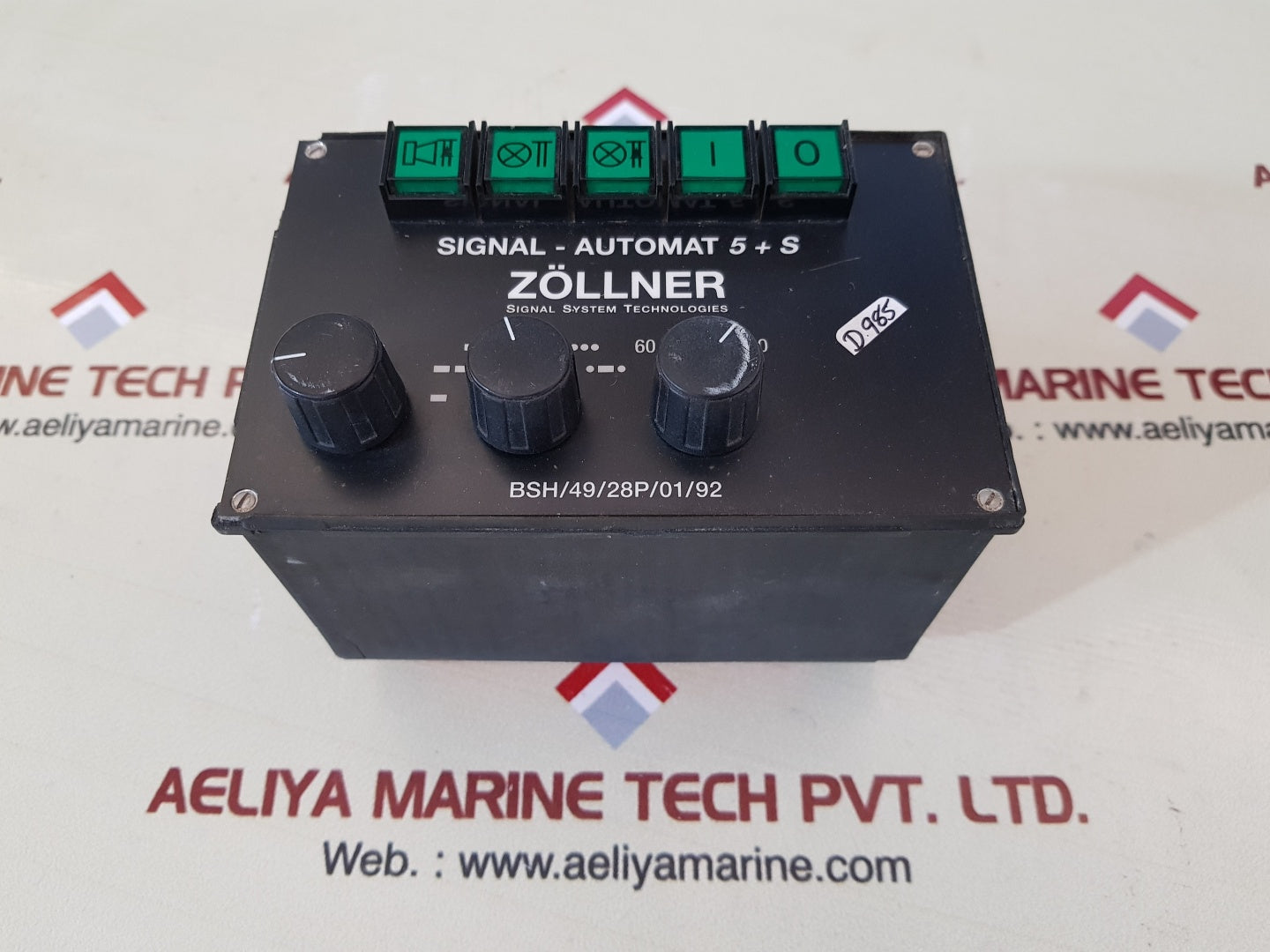 Zollner signal automat 5 s bsh/49/28p/01/92