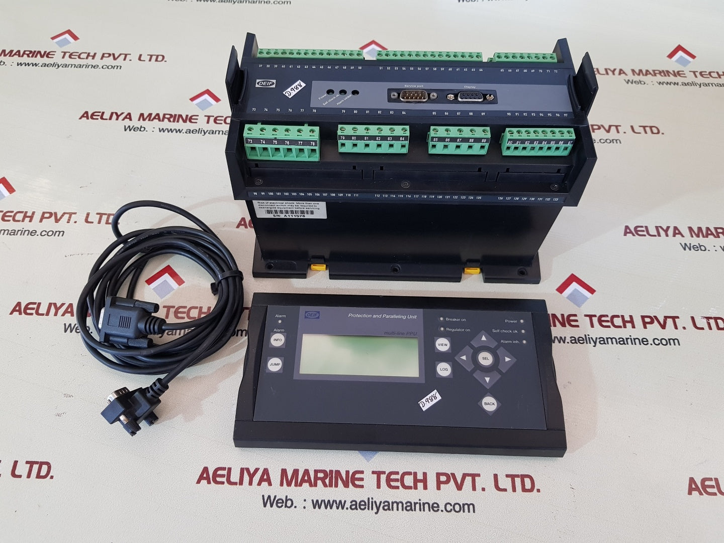 Deif ppu/2/gs protection and paralleling unit