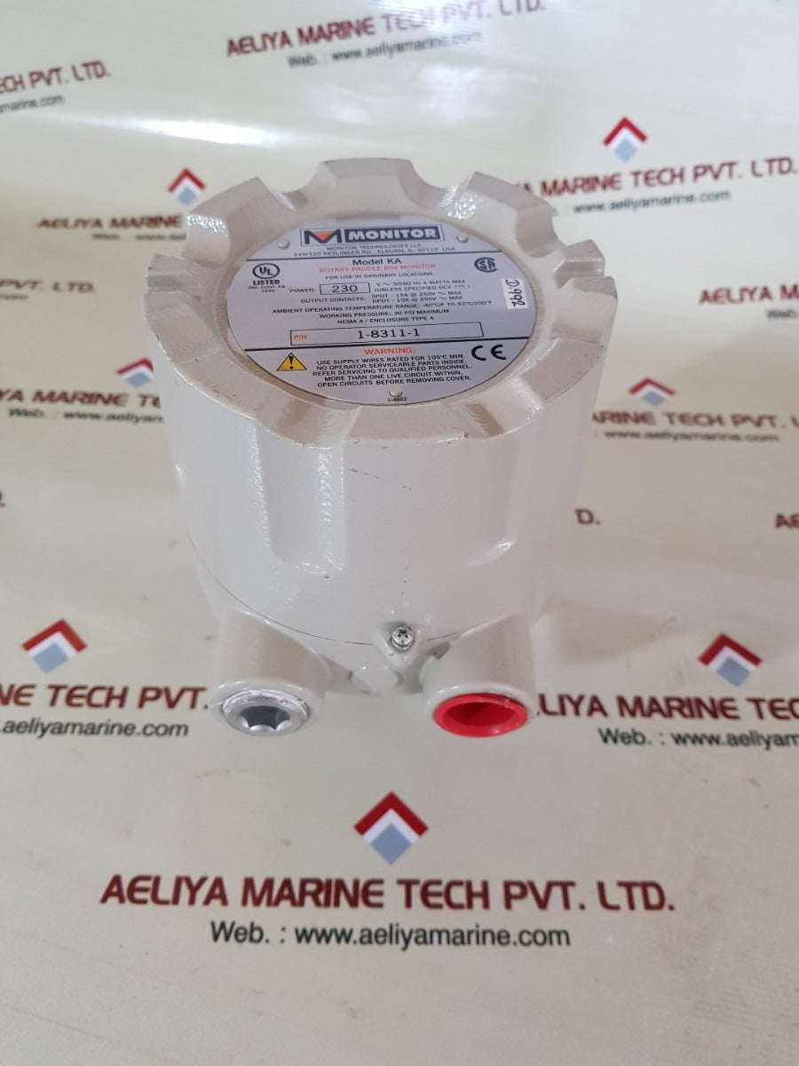 Monitor ka rotary paddle bin monitor 1-8311-1 230v 4w
