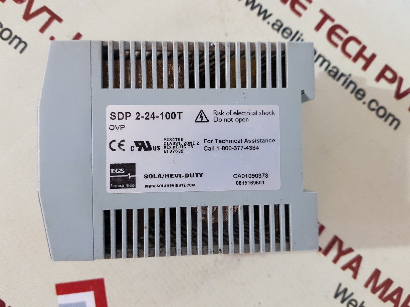 Sola sdp 2-24-100t power supply 115/230 vac 1.1/0.7a 50/60hz