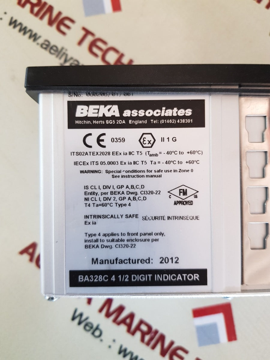 Beka ba328c 4 1/2 digit indicator