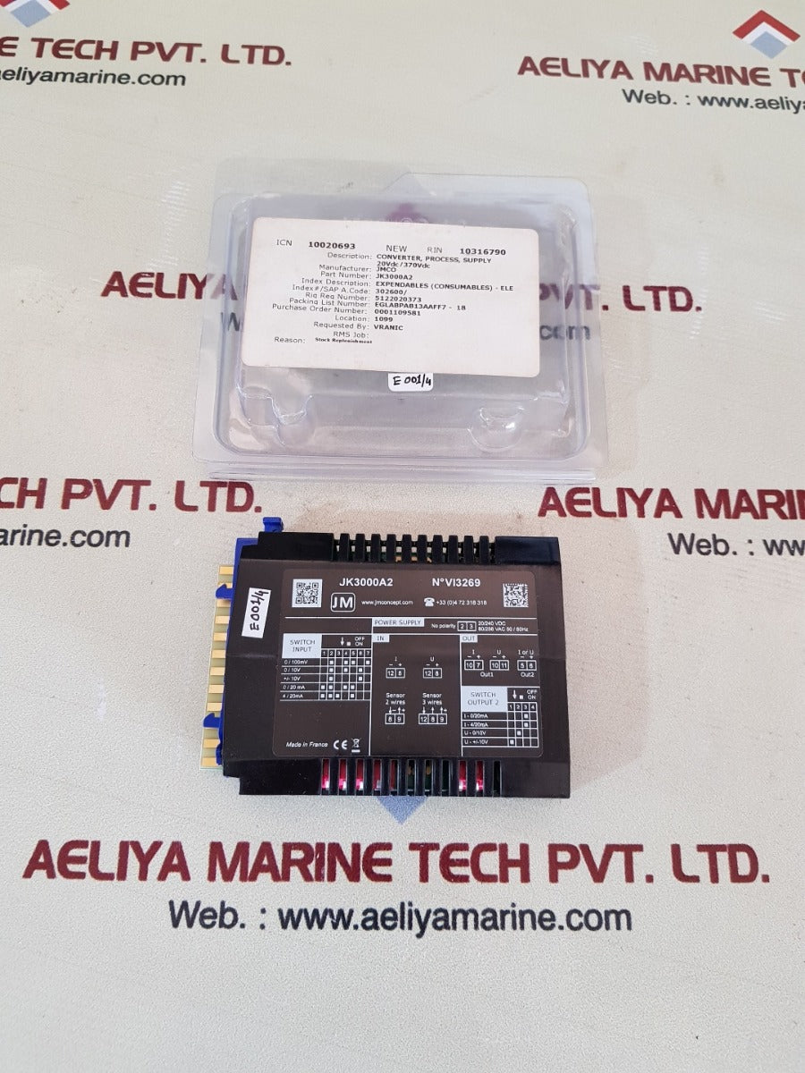 JMconcept jk3000a2 analog process converter