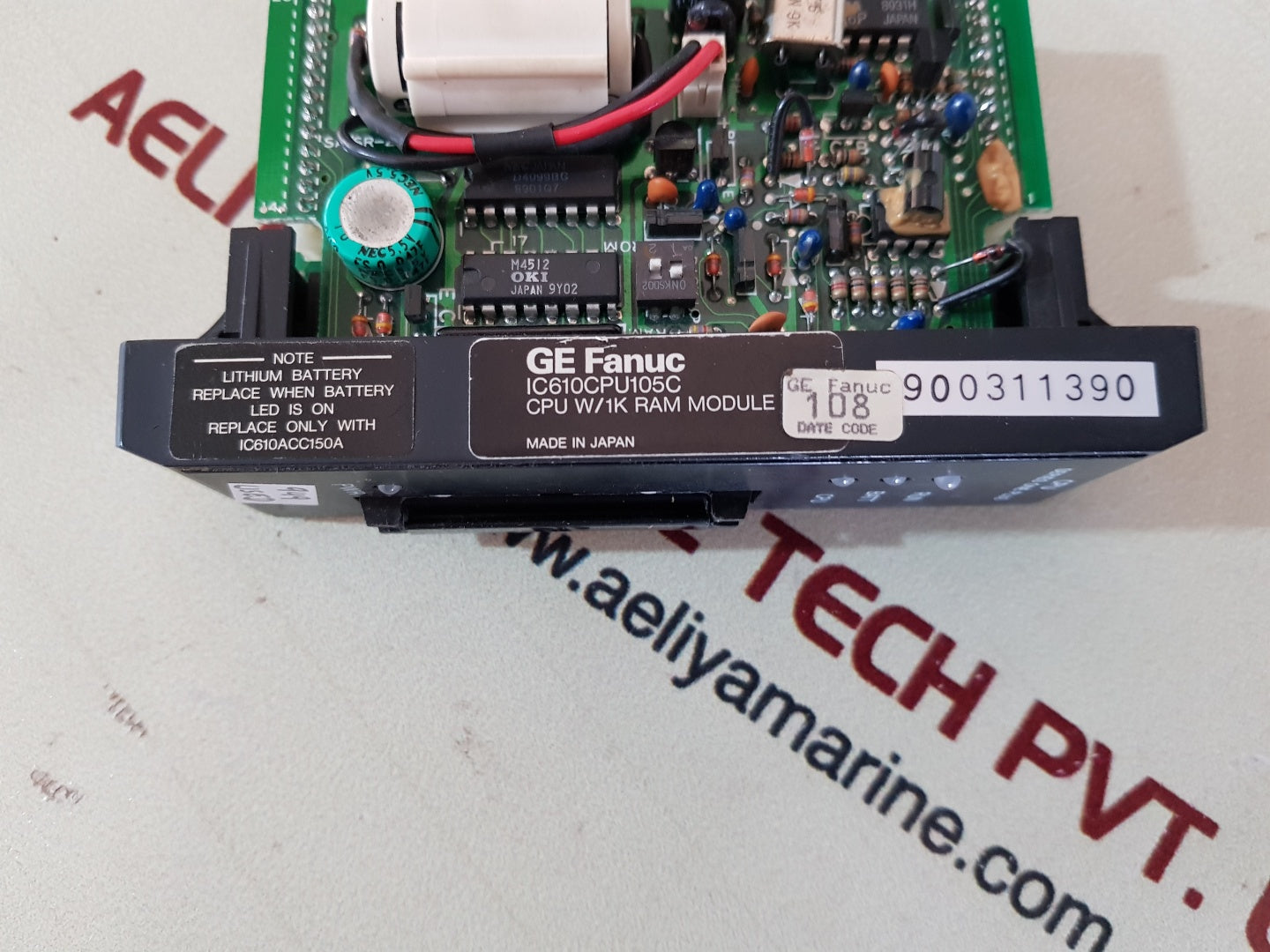 Ge fanuc ic610cpu105c output module