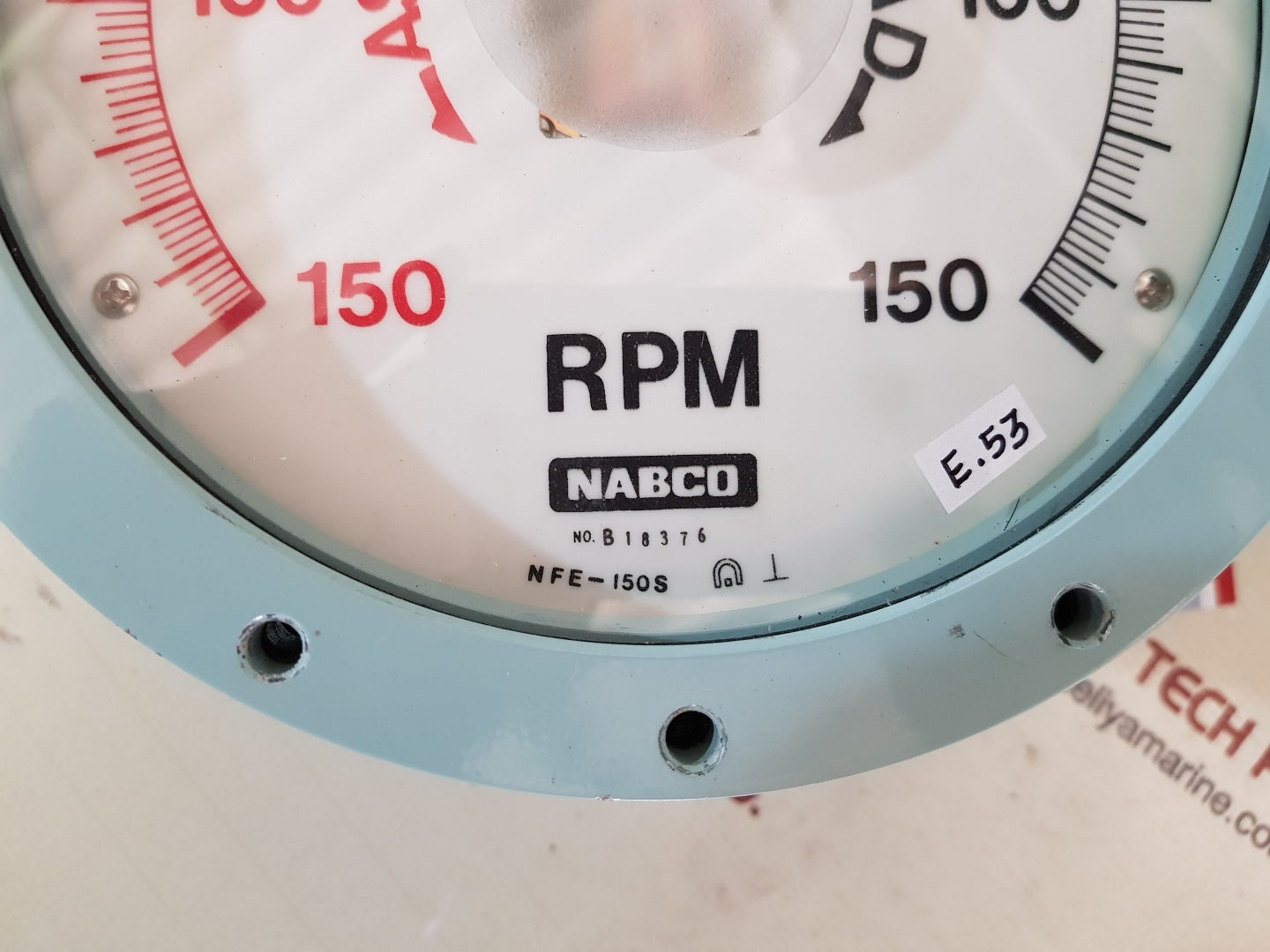 Nabco nfe-150s rpm meter
