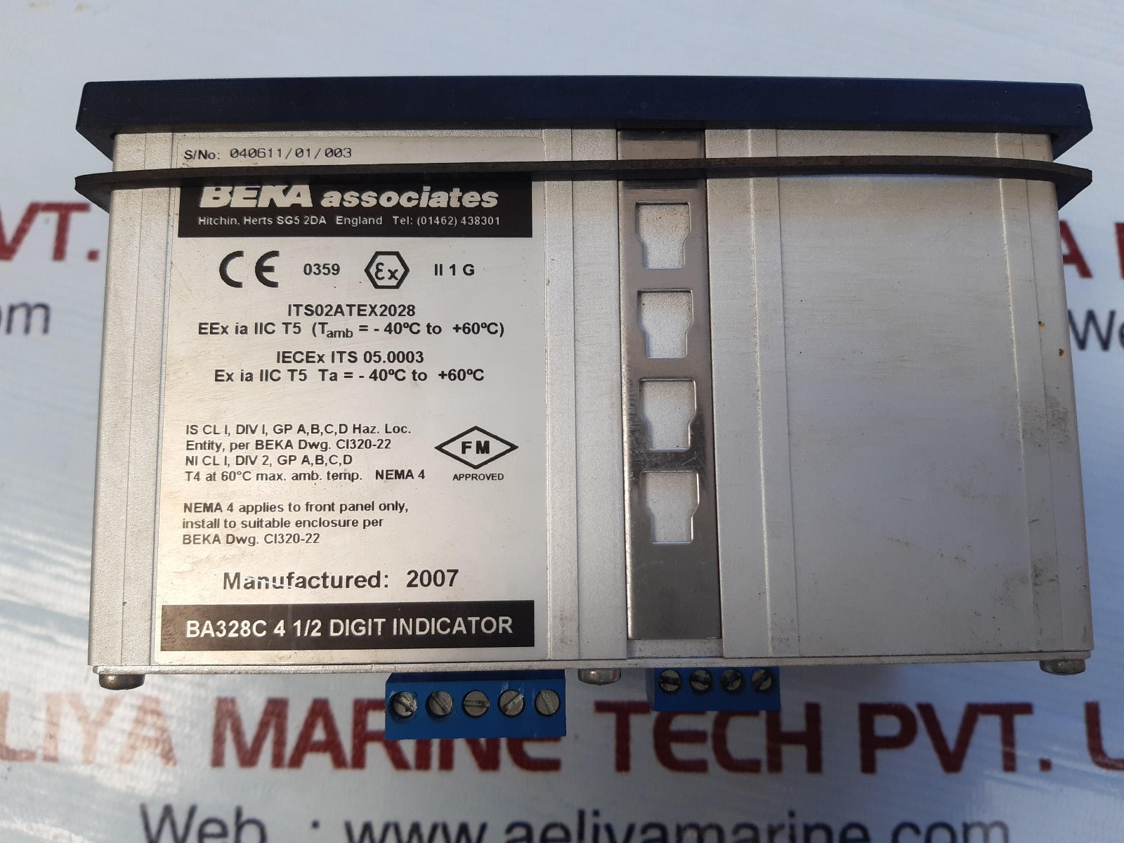 Beka ba328c 4 1/2 digit indicator
