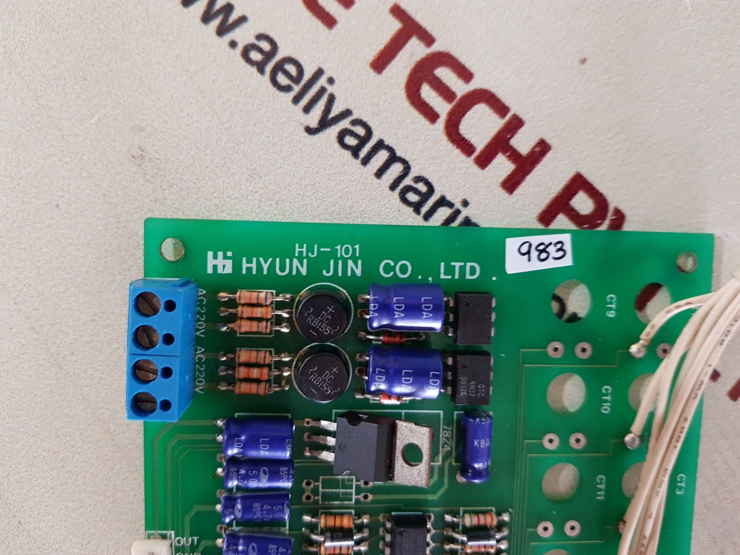 Hyun jin hj-101 pcb card