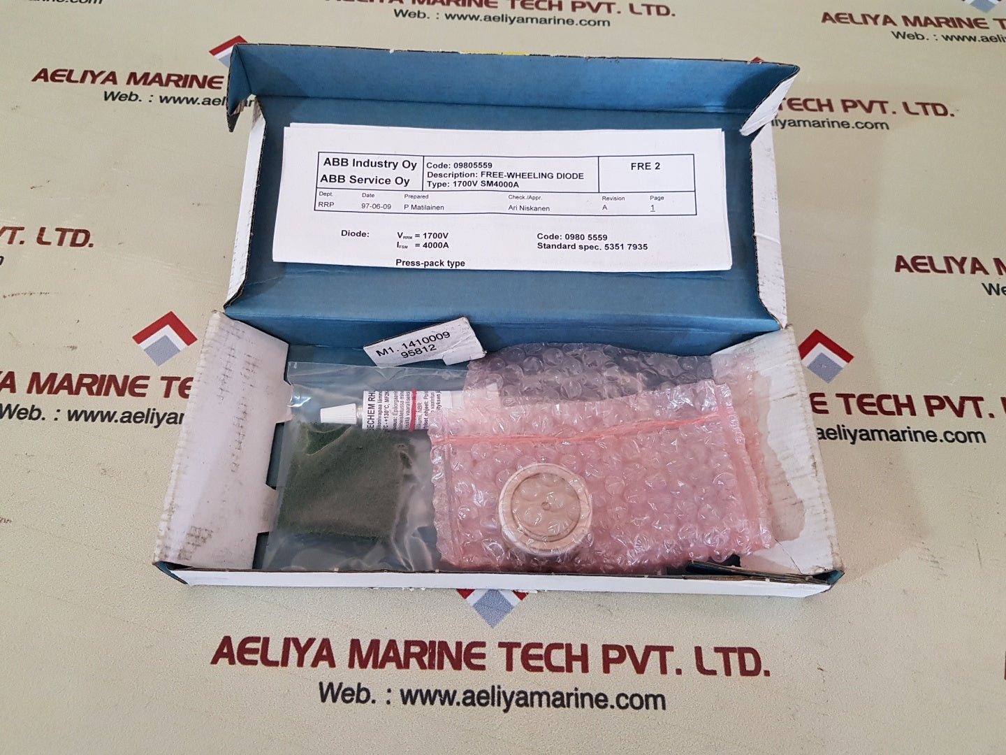 Westcode/Abb Sm18Cxc176 Diode Kit 1700V Sm4000A