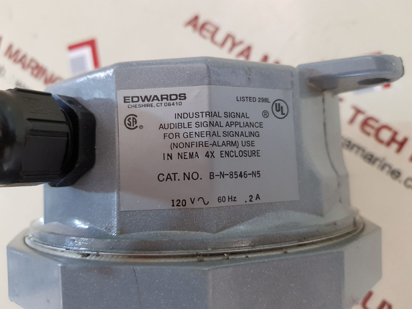 Edwards b-n-8546-n5 weatherproof horn 120v