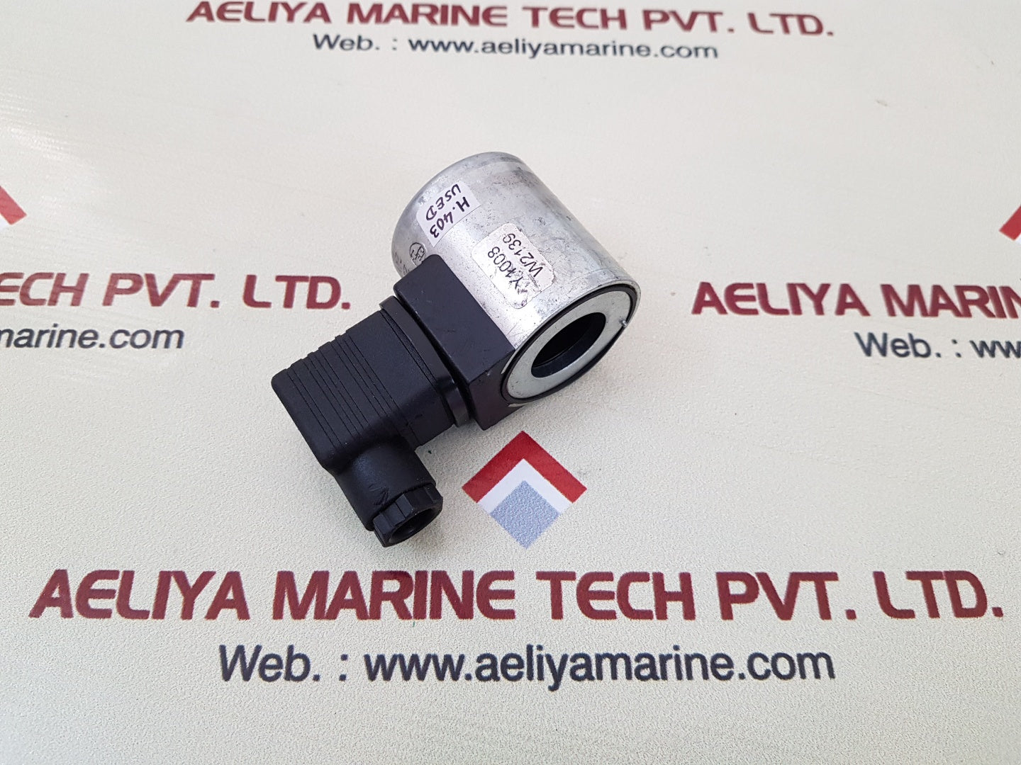 Hirschmann 221884 a284 solenoid coil 24vdc 1.25a