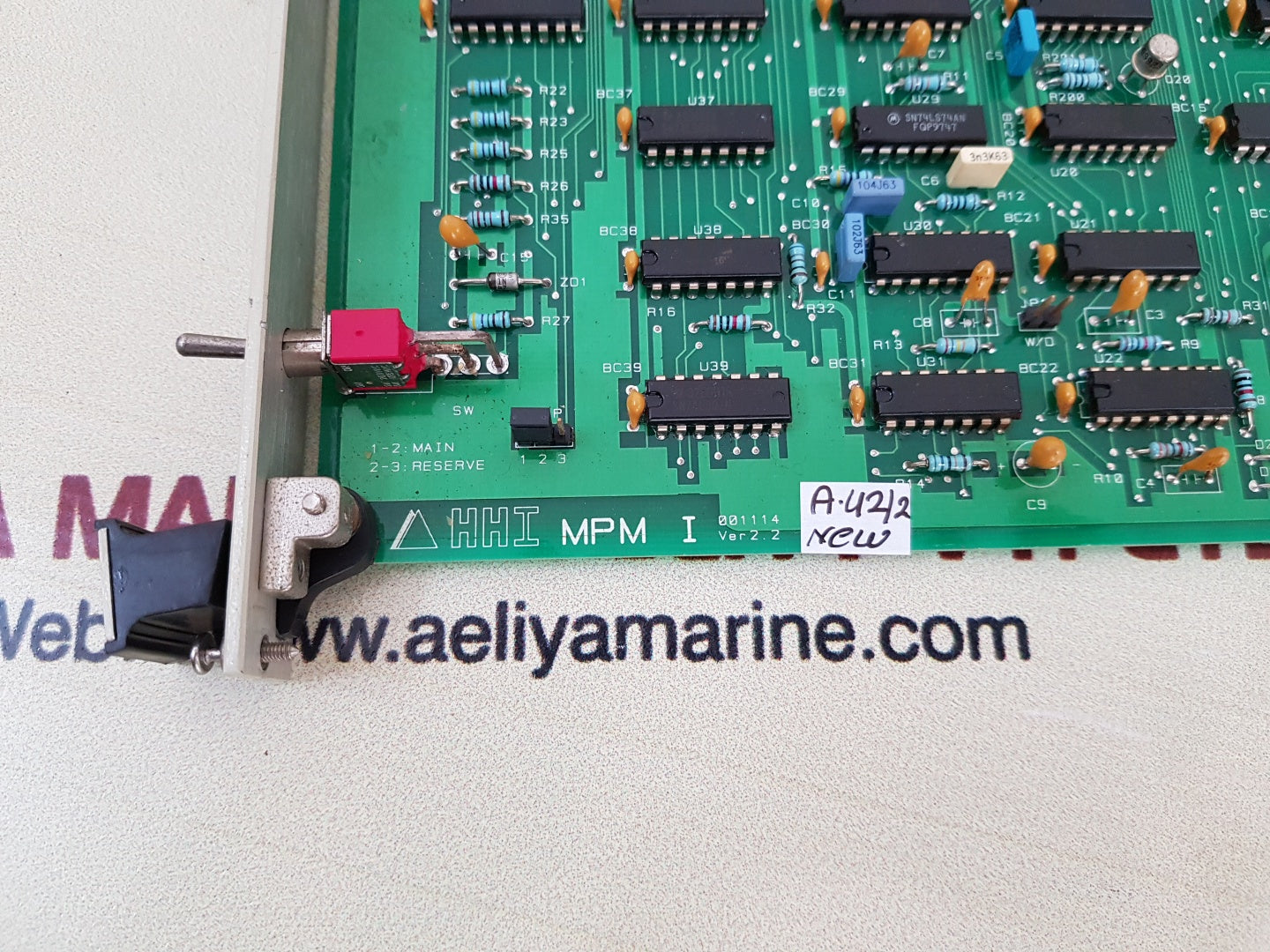 Hyundai hhi mpm I 001114 ver 2.2 pcb card