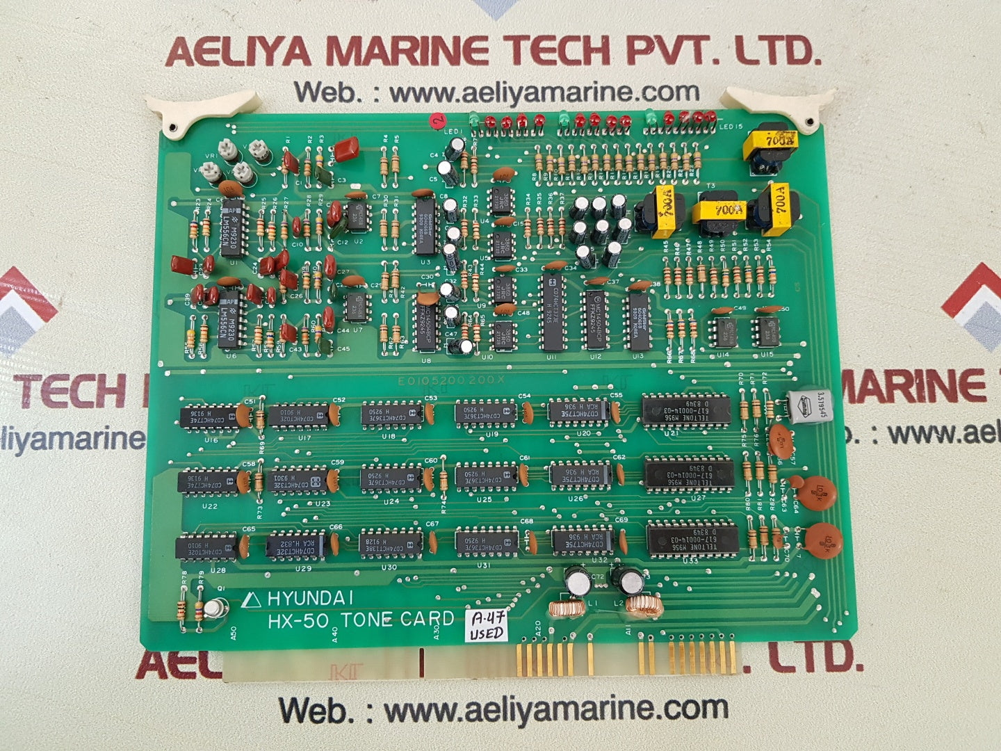 Hyundai hx-50 tone card