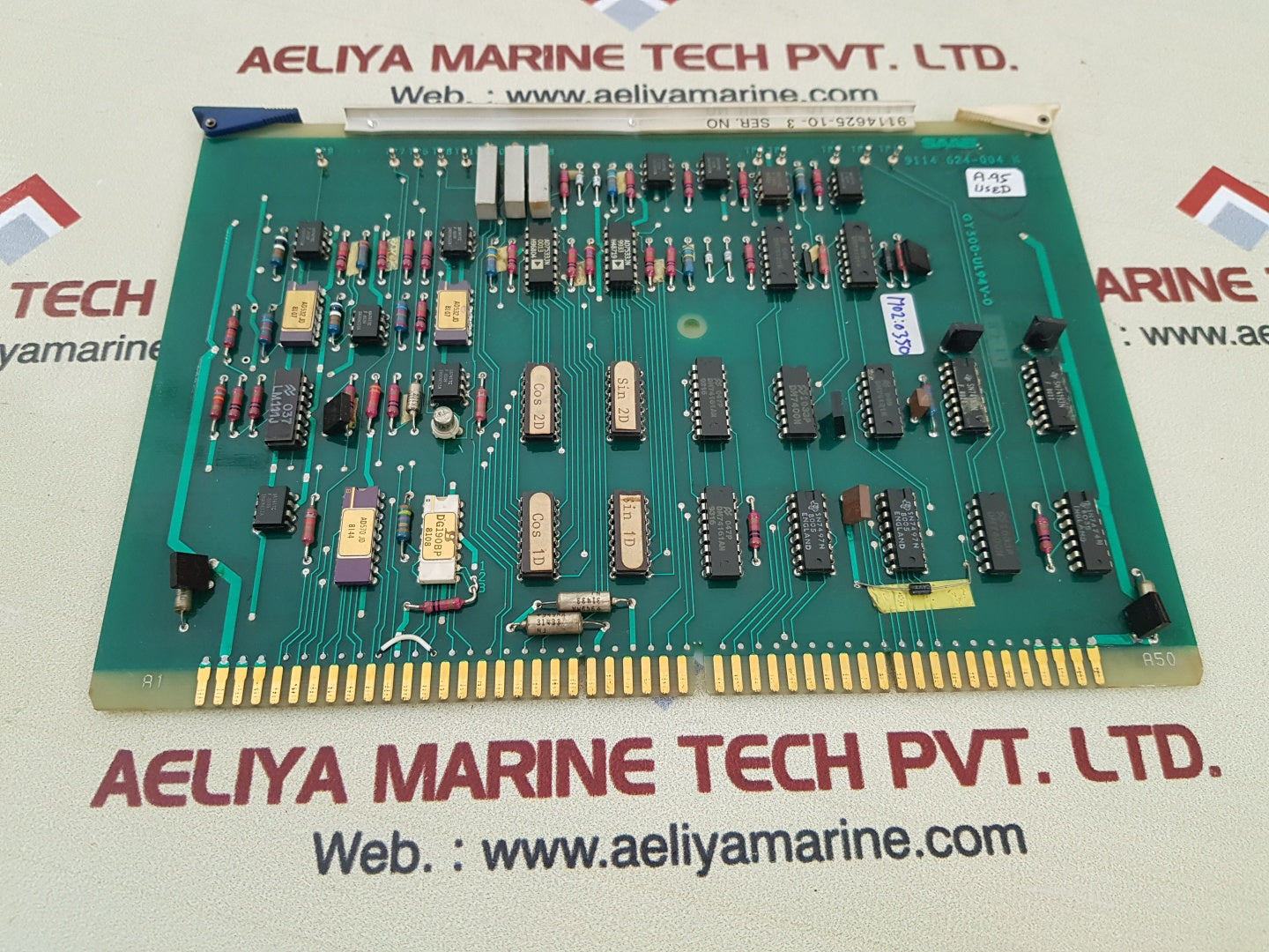 Saab marine pb15 sin-cos generator 9114 624-004 k
