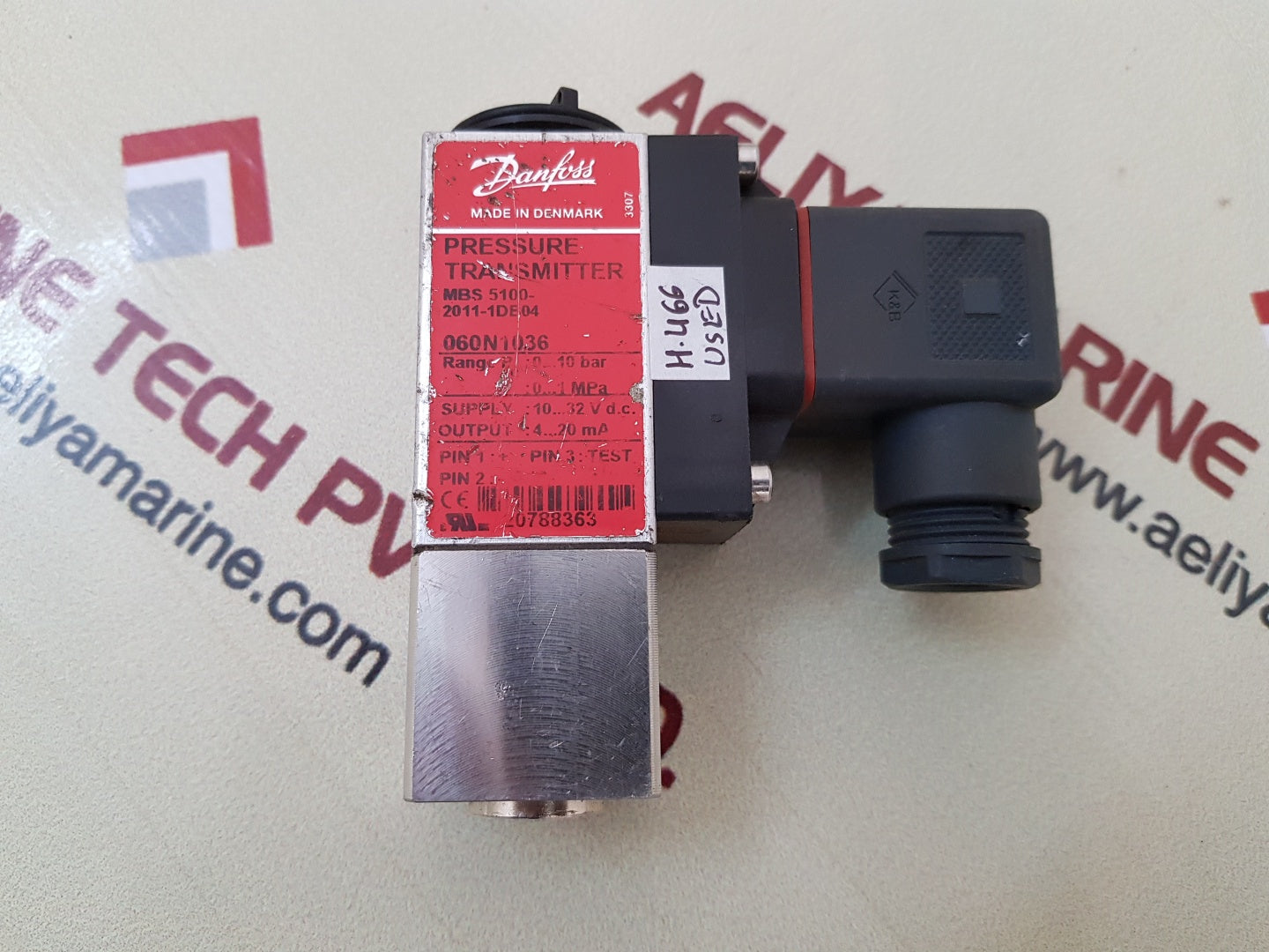 Danfoss mbs 5100-2011-1db04 pressure transmitter
