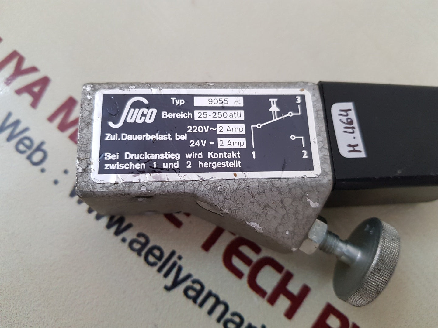 Suco 9055 pressure switch