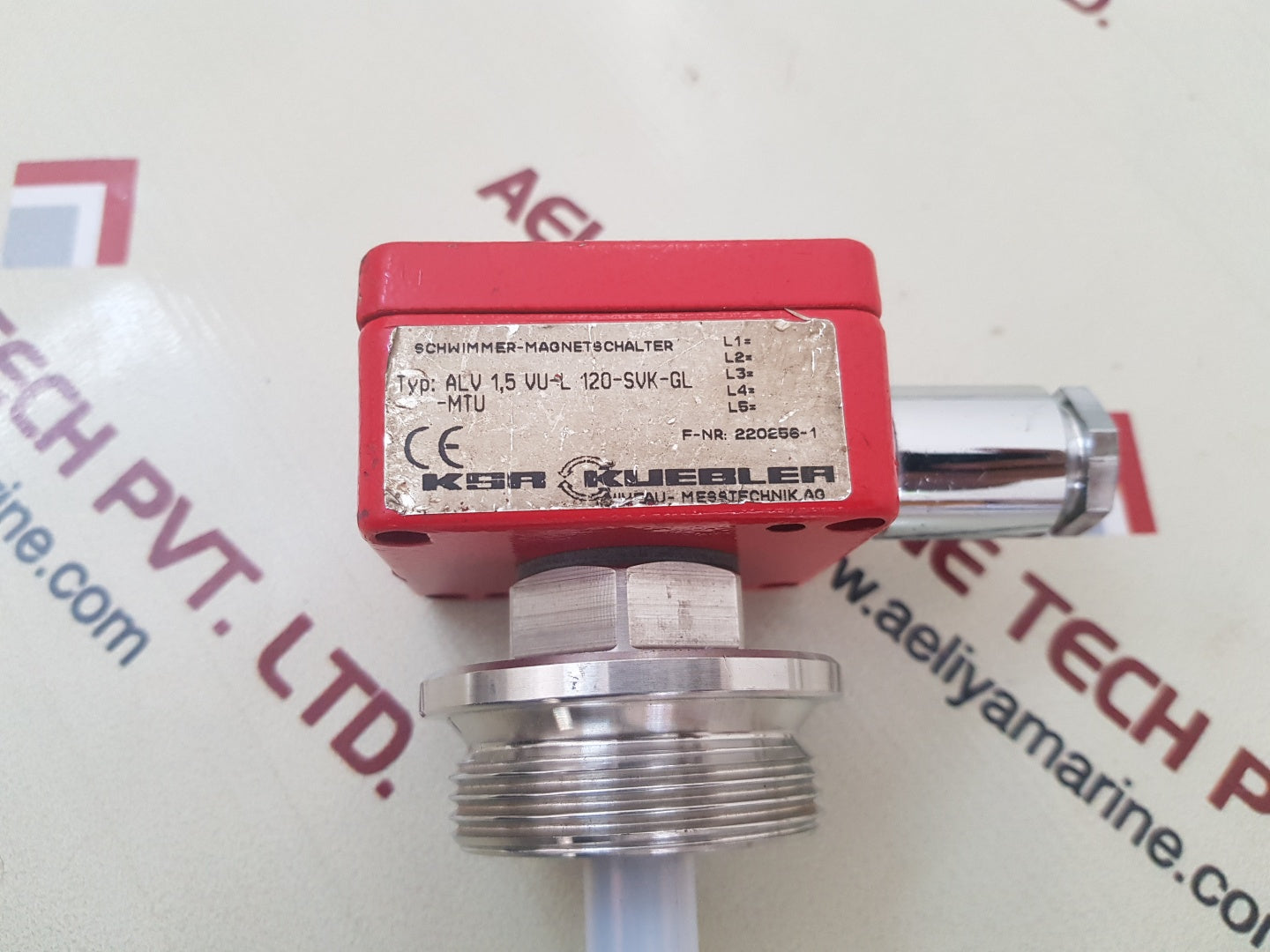 Ksr kuebler alv 1,5 vu-l 120-svk-gl-mtu magnetic flot switch