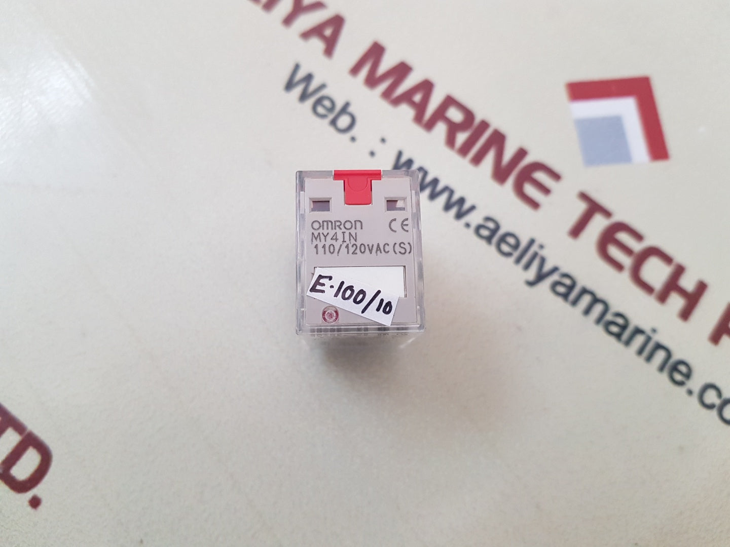 Omron my4in relay 110/120vac(s)