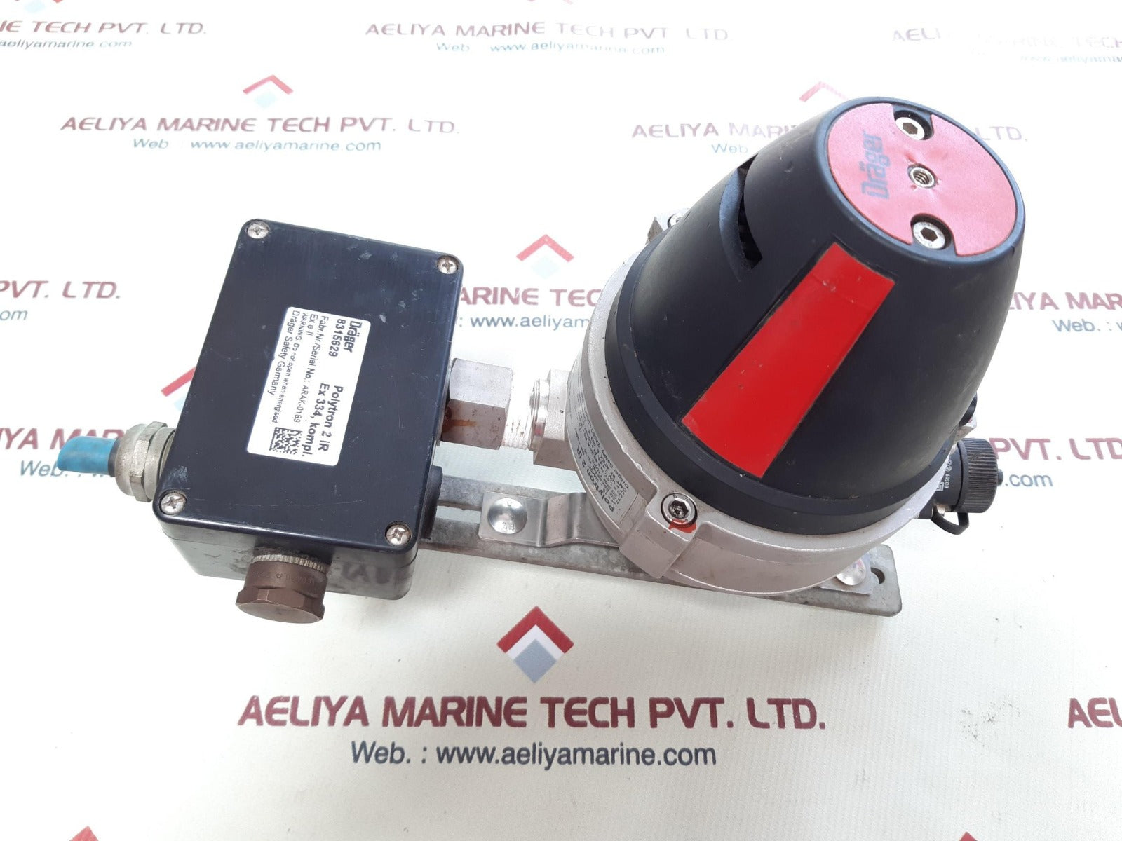 Drager polytron 2 ir style 334 infrared gas detector 6810100