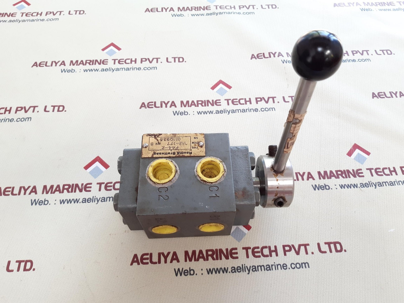 Rauma brattvaag f44-2 valve rev.B