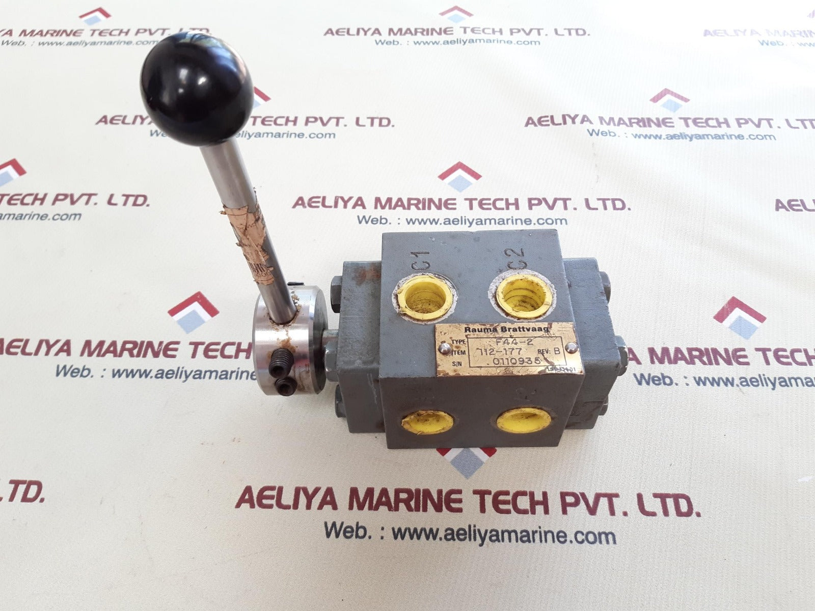 Rauma brattvaag f44-2 valve rev.B