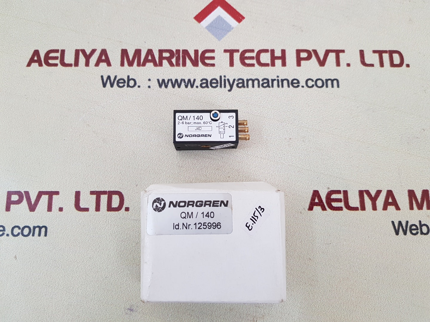 Norgren qm/140 pneumatic proximity switch