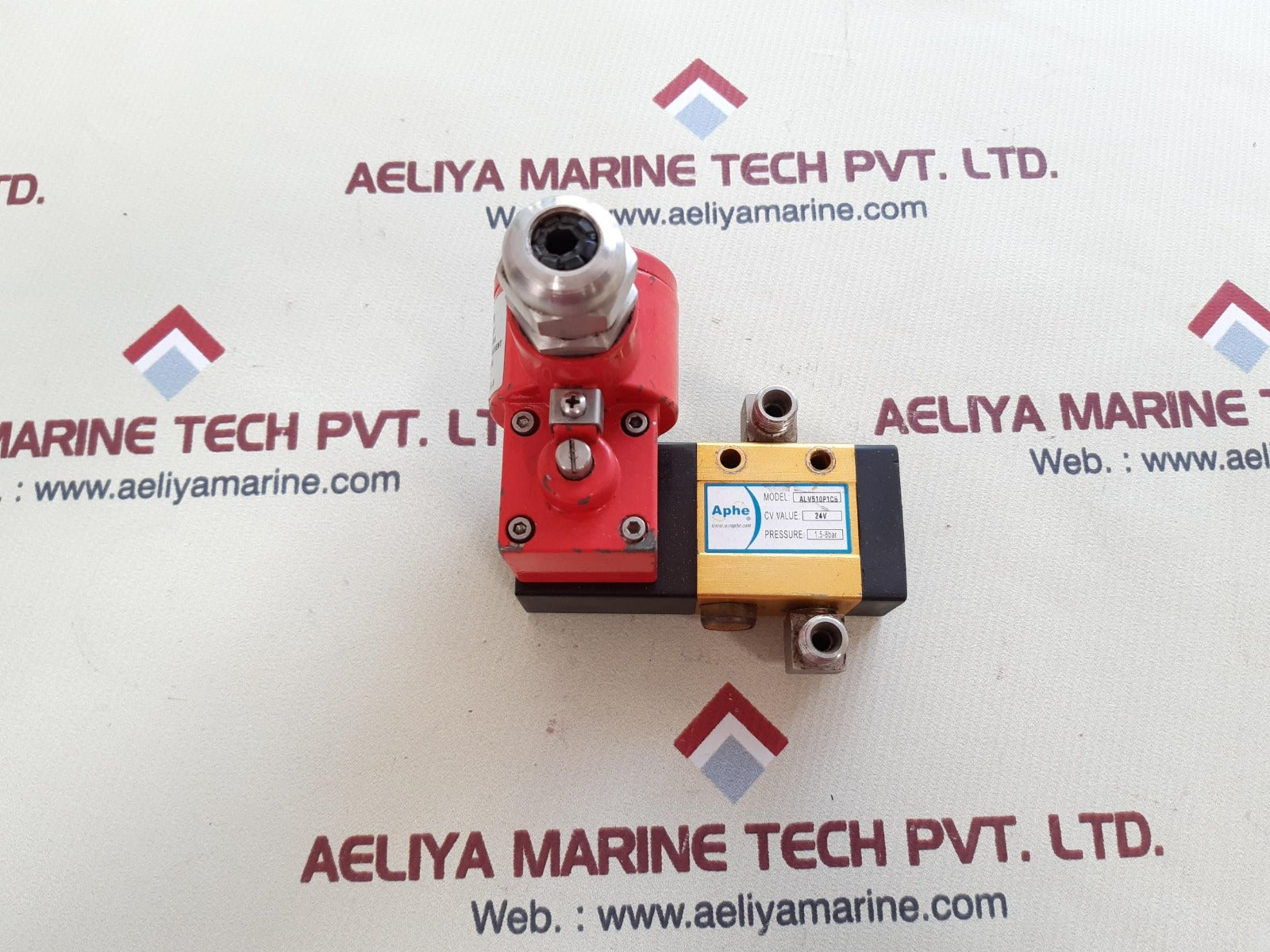 Aphe alv510p1c5 solenoid valve 24v 1.5-8bar