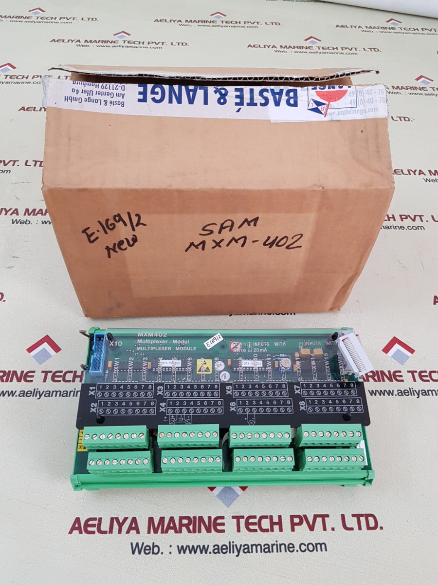 Lyngso marine /sam electronics mxm 402 multiplexer module