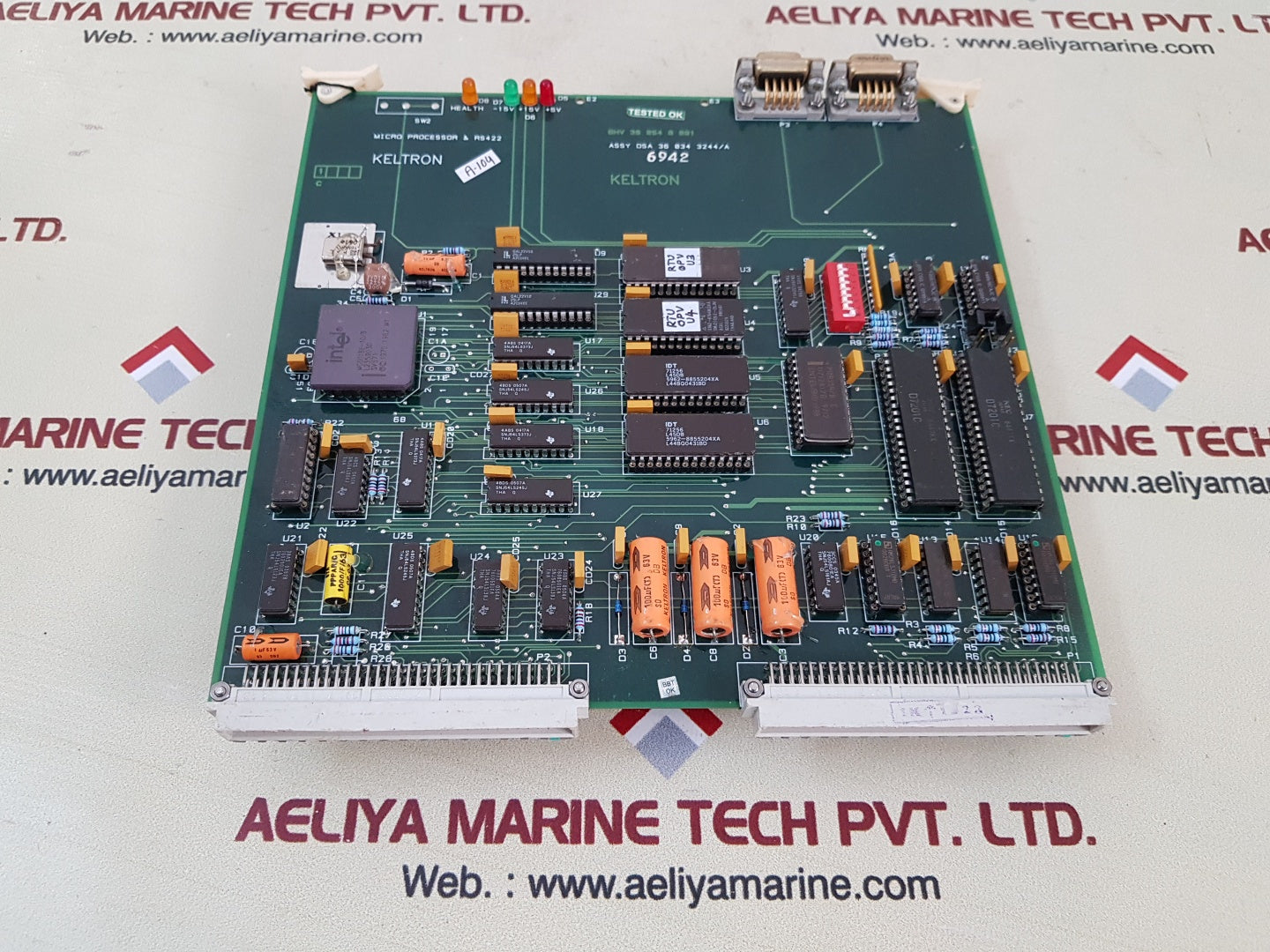 Keltron dsa 36 034 3244/a micro processor