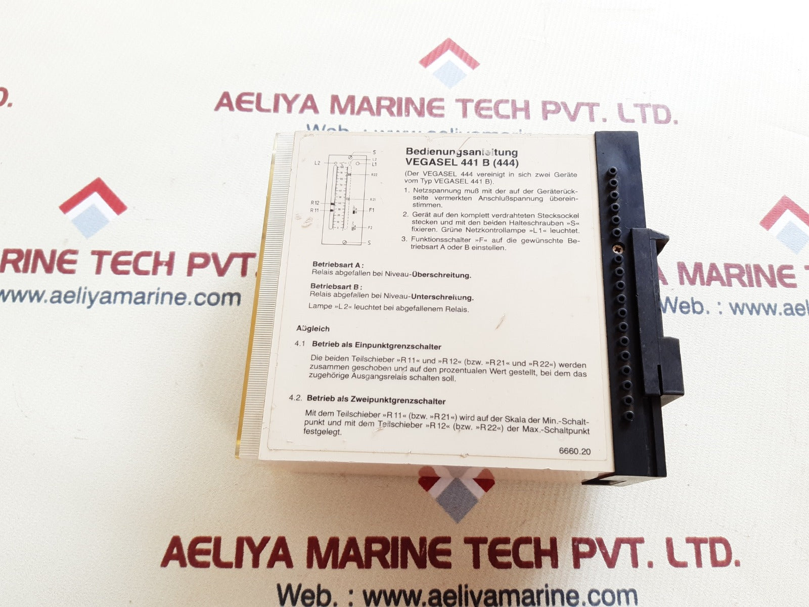 Vegasel 441b(444) limit switch