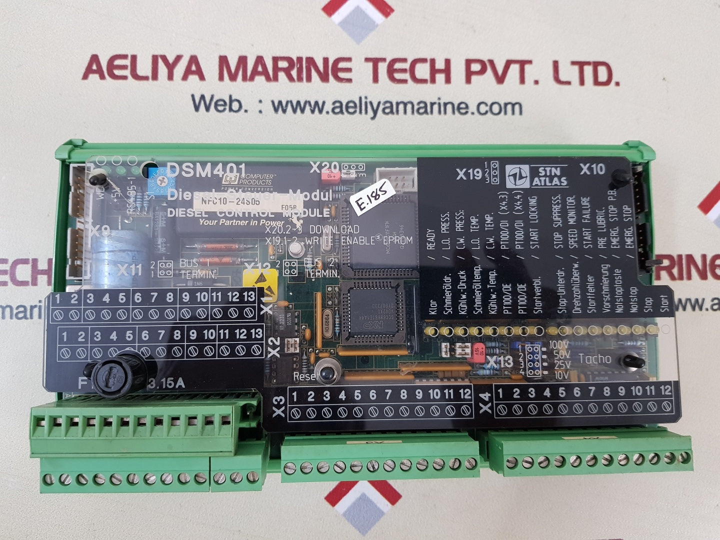Stn atlas/sam electronics Dsm 401 diesel control module