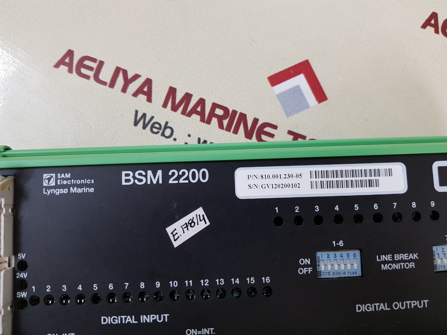 Sam electronics/lyngso marine bsm 2200 module 810.001.230-05 bsm 2200