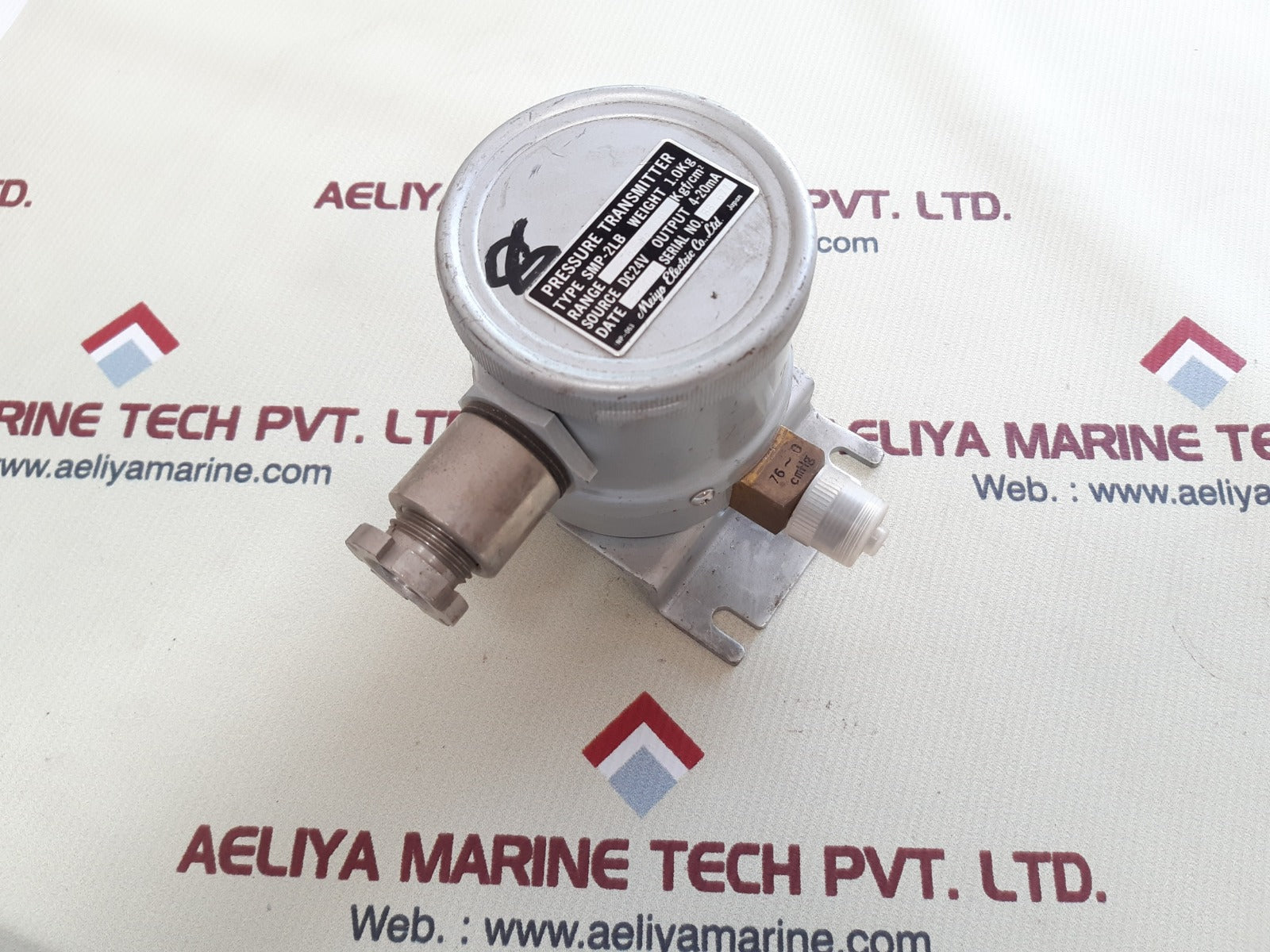 Meiyo electric smp-2lb pressure transmitter -76cmhg~0 kgf/cm²