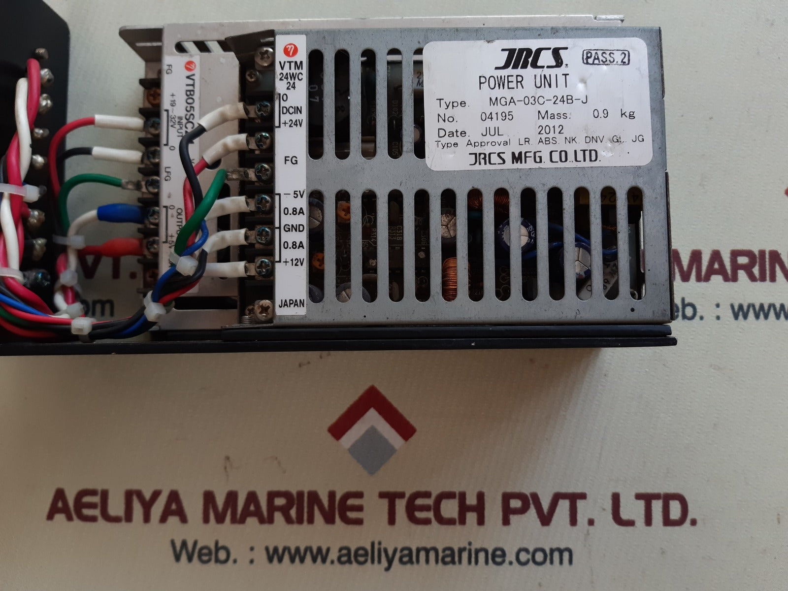 Jrcs mga-03c-24b-j power unit