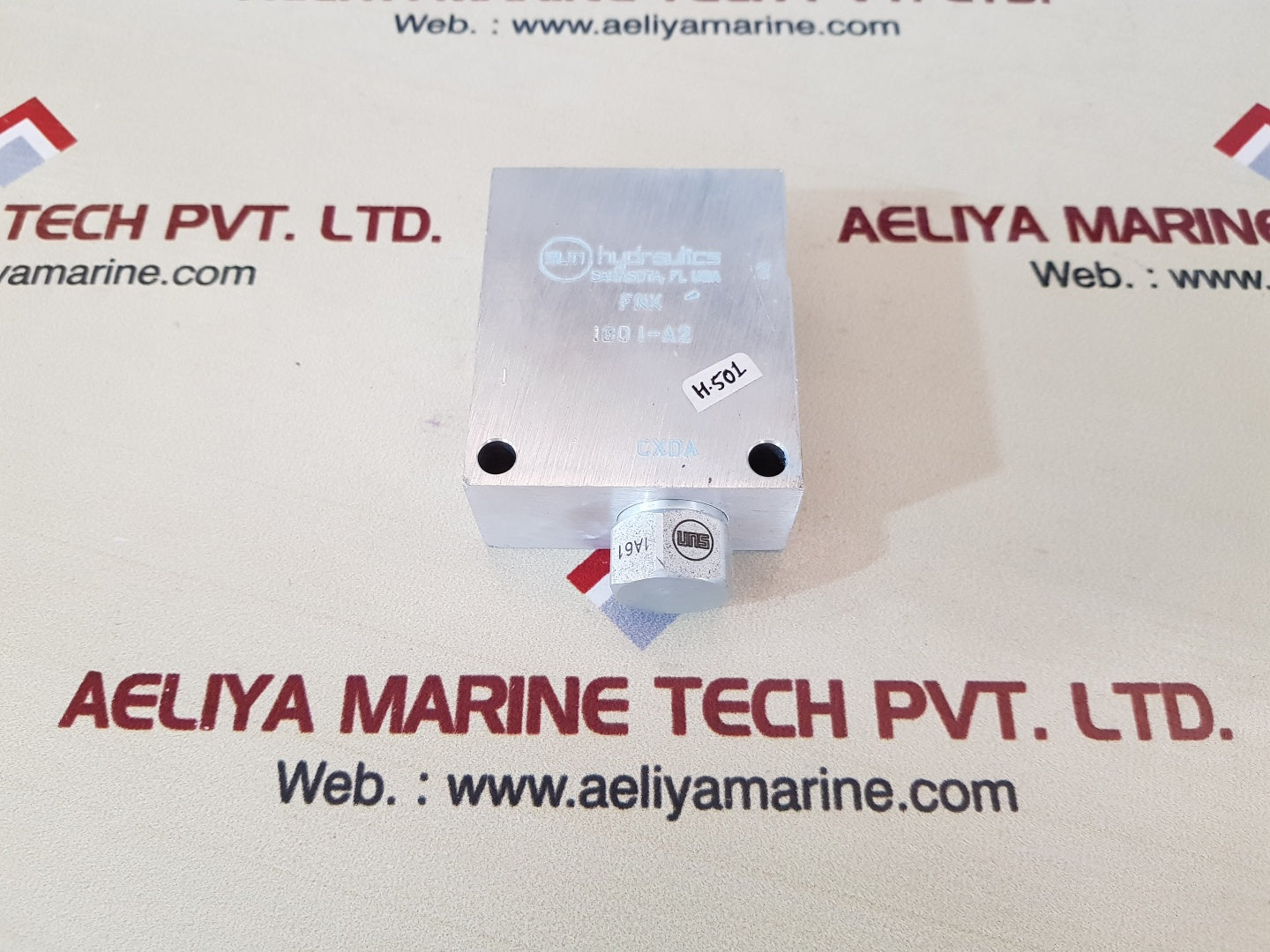 Sun hydraulics fnk 1b01-a2 manifolds block