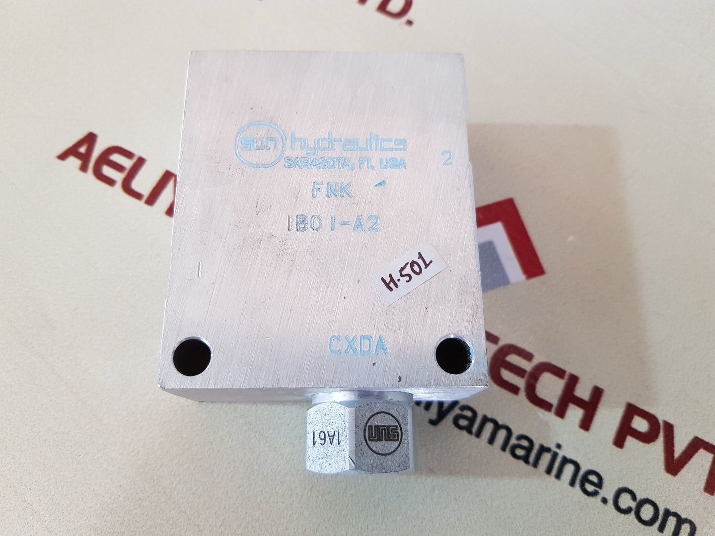 Sun hydraulics fnk 1b01-a2 manifolds block