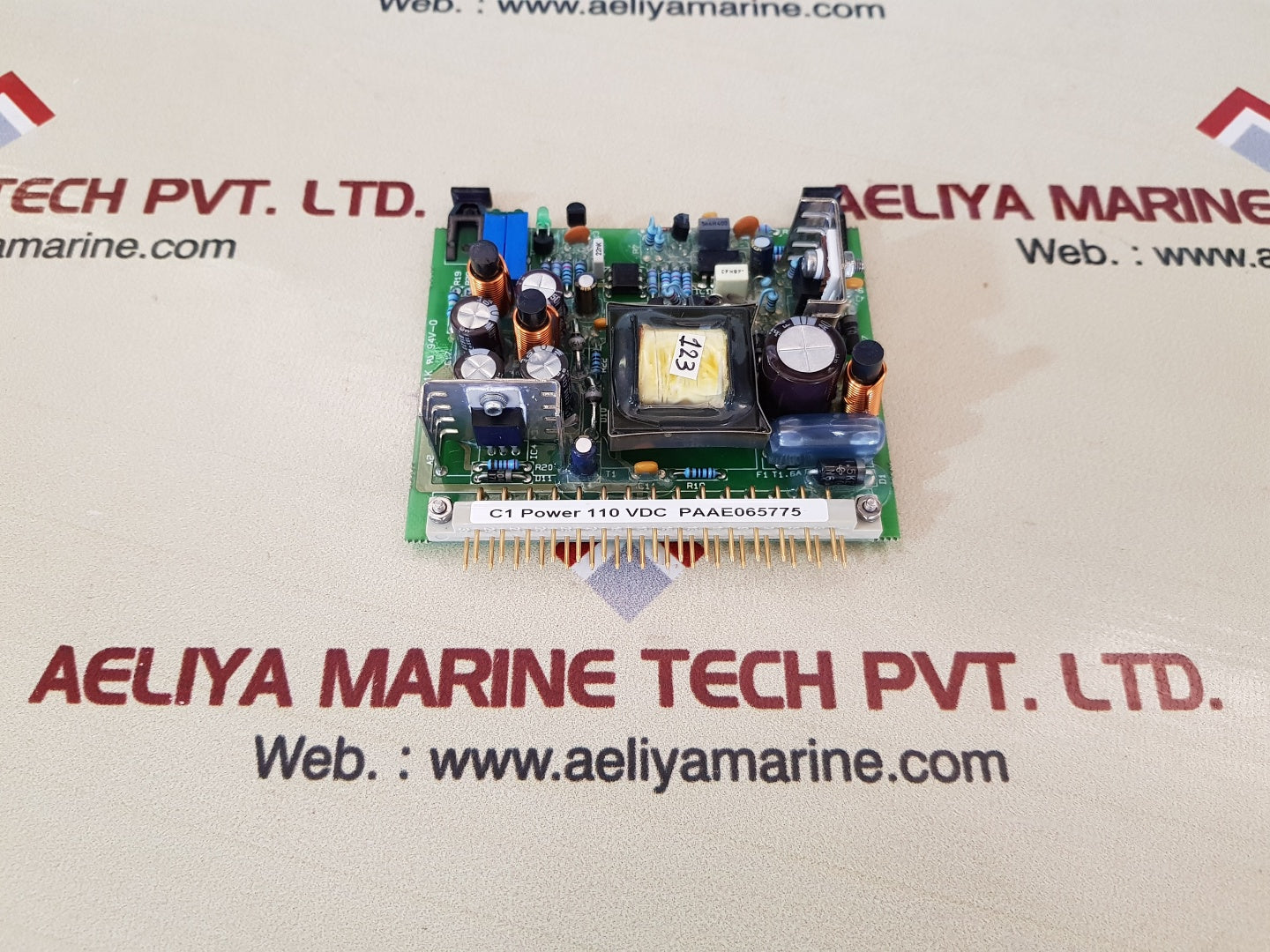 Wartsila C1 Power 110 Vdc Paae065775 Power Relay Board 4R32/7905