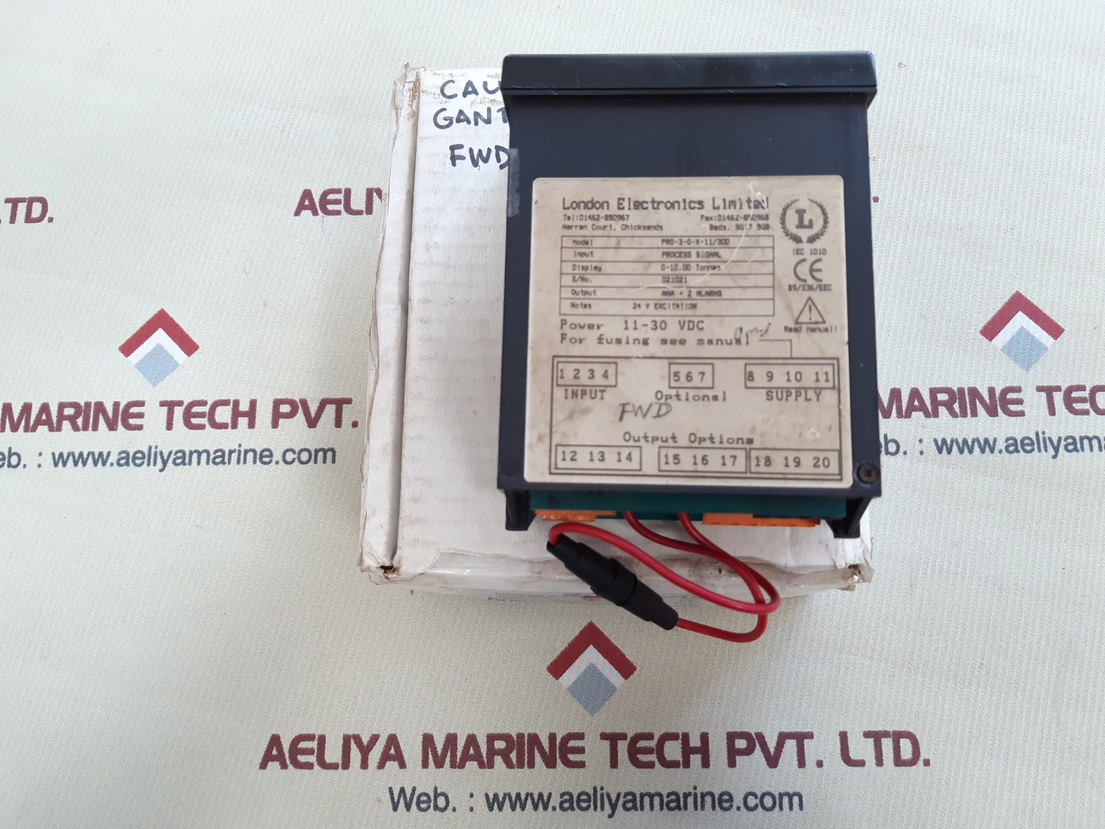 London electronics pro-3-g-x-11/30d display unit