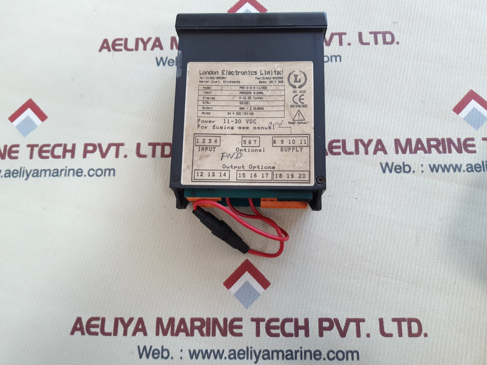 London electronics pro-3-g-x-11/30d display unit