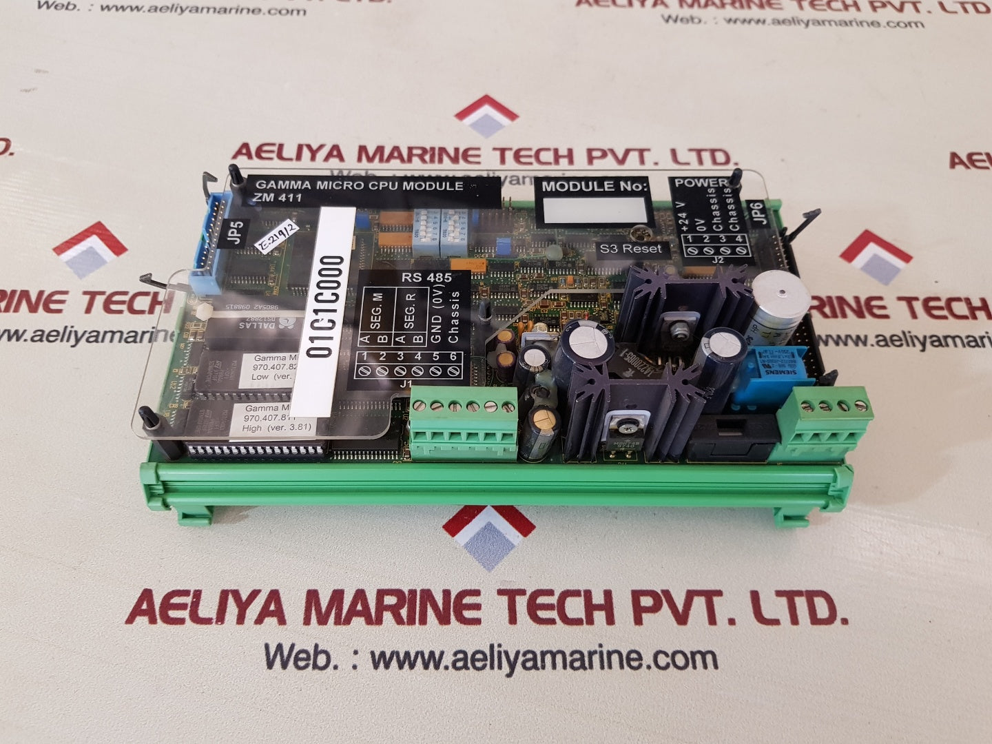 Stn atlas / Lyngso marine Gamma micro cpu module zm 411