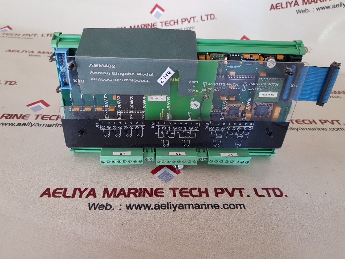 Lyngsoe marine/sam electronics analog input module aem402