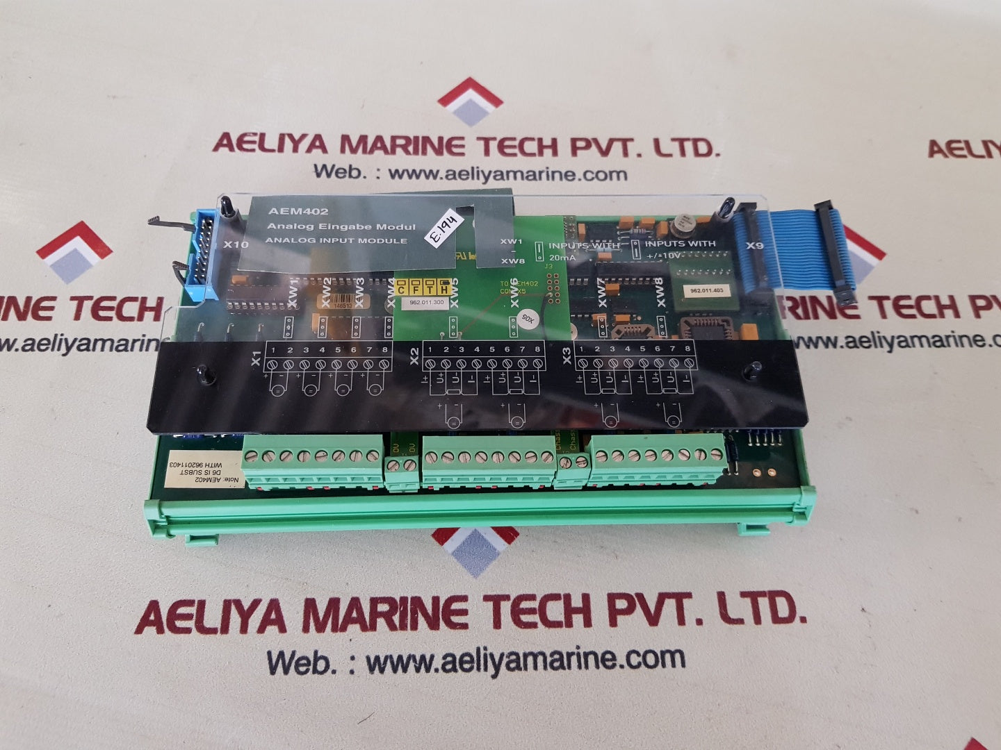 Lyngsoe marine/sam electronics analog input module aem402